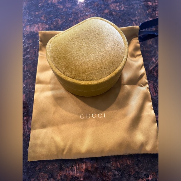 Gucci Blind For Love Heart Earrings Silver 925 NEW - Picture 4 of 6